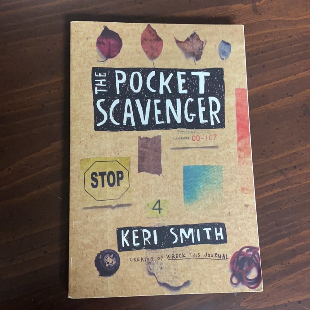 Interactive Journal Book: The Pocket Scavenger